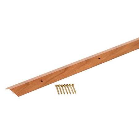 Tower Sealants M-D Building Products METAL DECOR 0.3 in. H X 1.38 in. W X 72 in. L Prefinished Cherry Aluminum Carp 40126